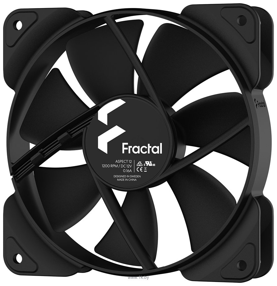 Фотографии Fractal Design Aspect 12 (черный) FD-F-AS1-1201