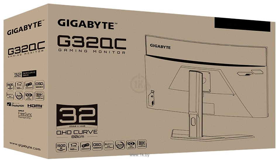 Фотографии Gigabyte G32QC A