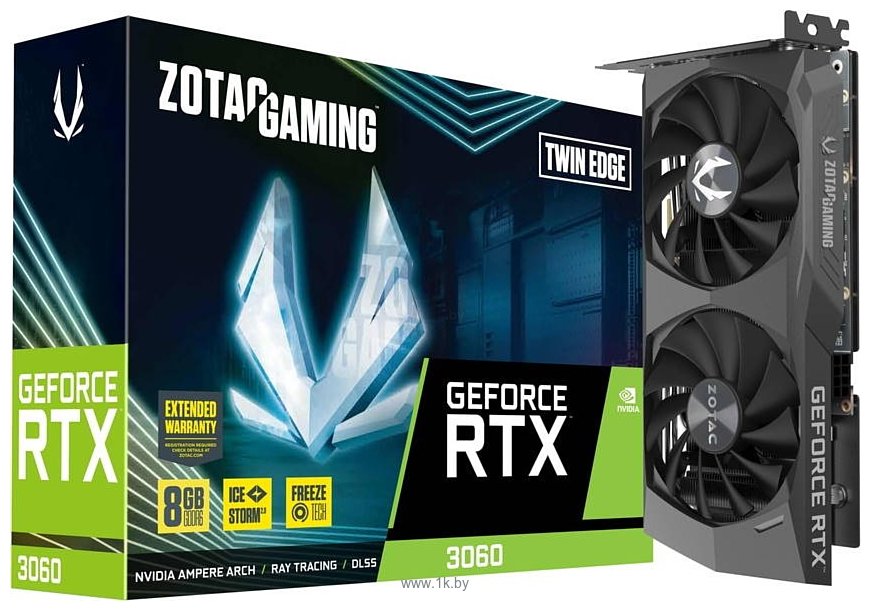 Фотографии ZOTAC GAMING GeForce RTX 3060 Twin Edge 8GB (ZT-A30630E-10M)