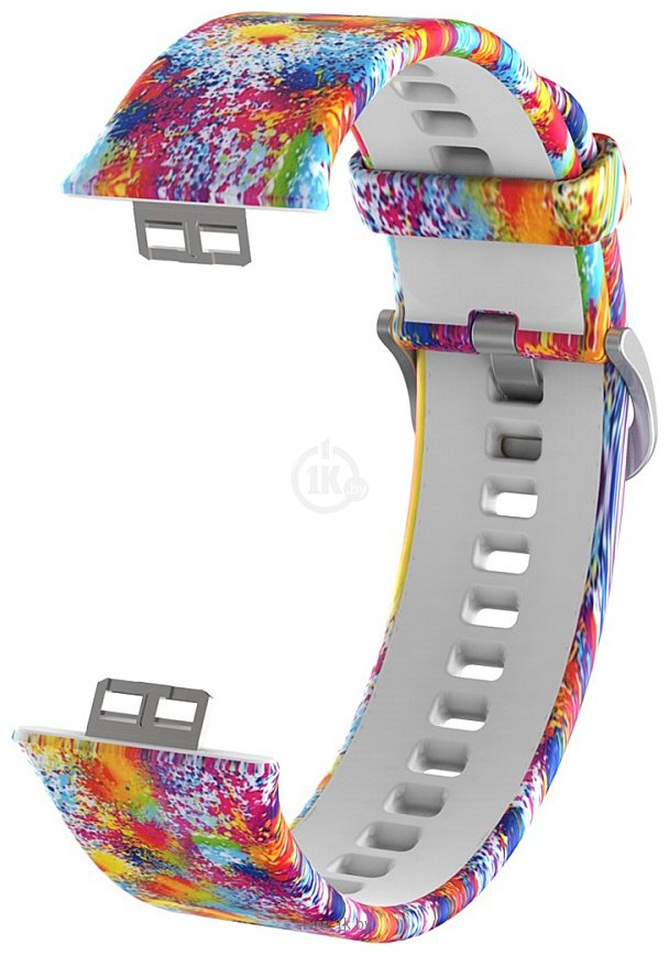 Фотографии Rumi силиконовый для Huawei Watch FIT, Watch FIT Elegant (цветные брызги)