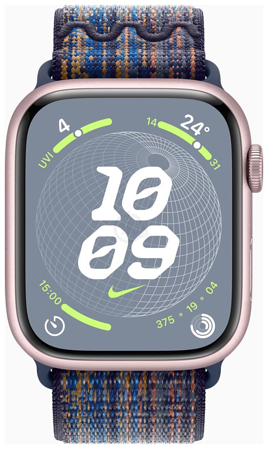 Фотографии Apple Watch Series 9 LTE 45 мм (алюминиевый корпус, Nike нейлон)