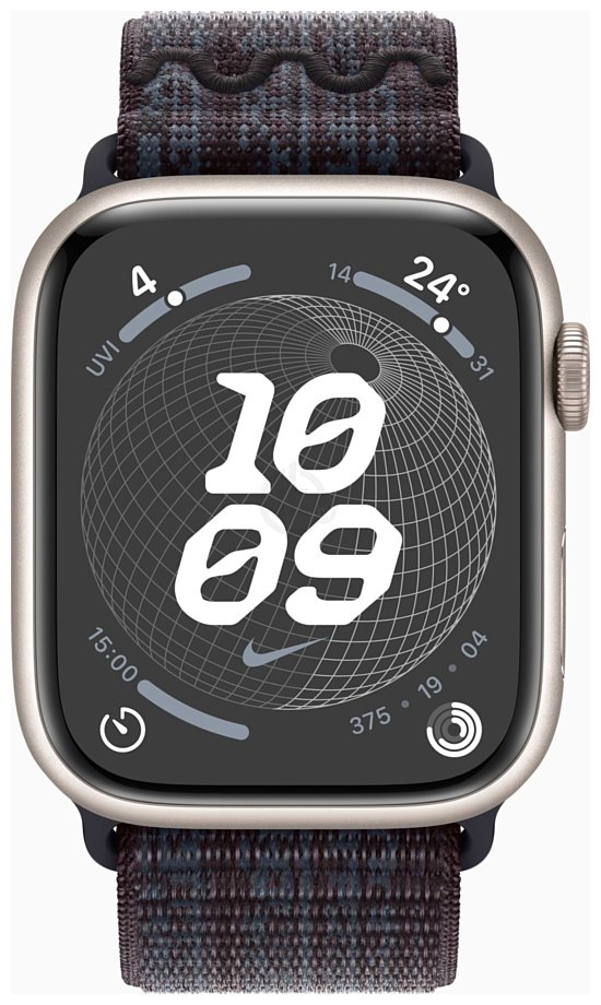 Фотографии Apple Watch Series 9 LTE 45 мм (алюминиевый корпус, Nike нейлон)