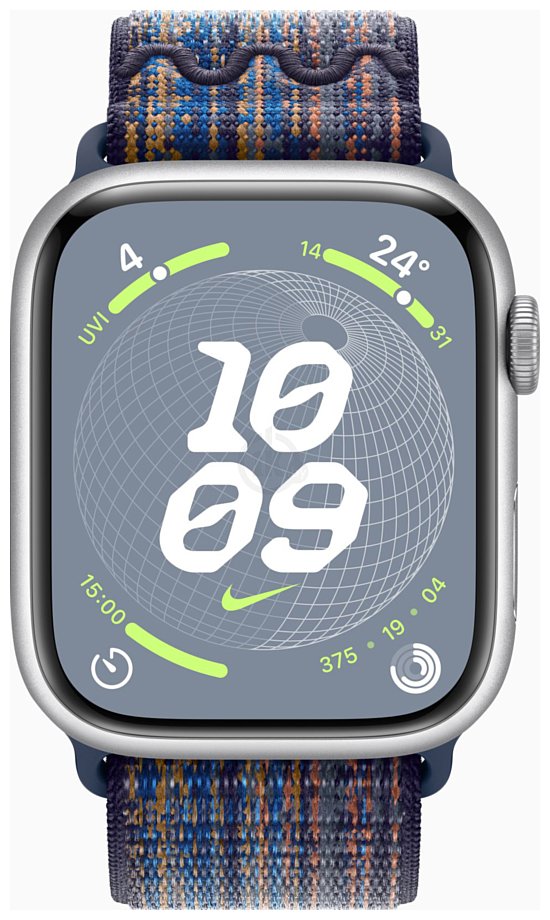 Фотографии Apple Watch Series 9 LTE 45 мм (алюминиевый корпус, Nike нейлон)