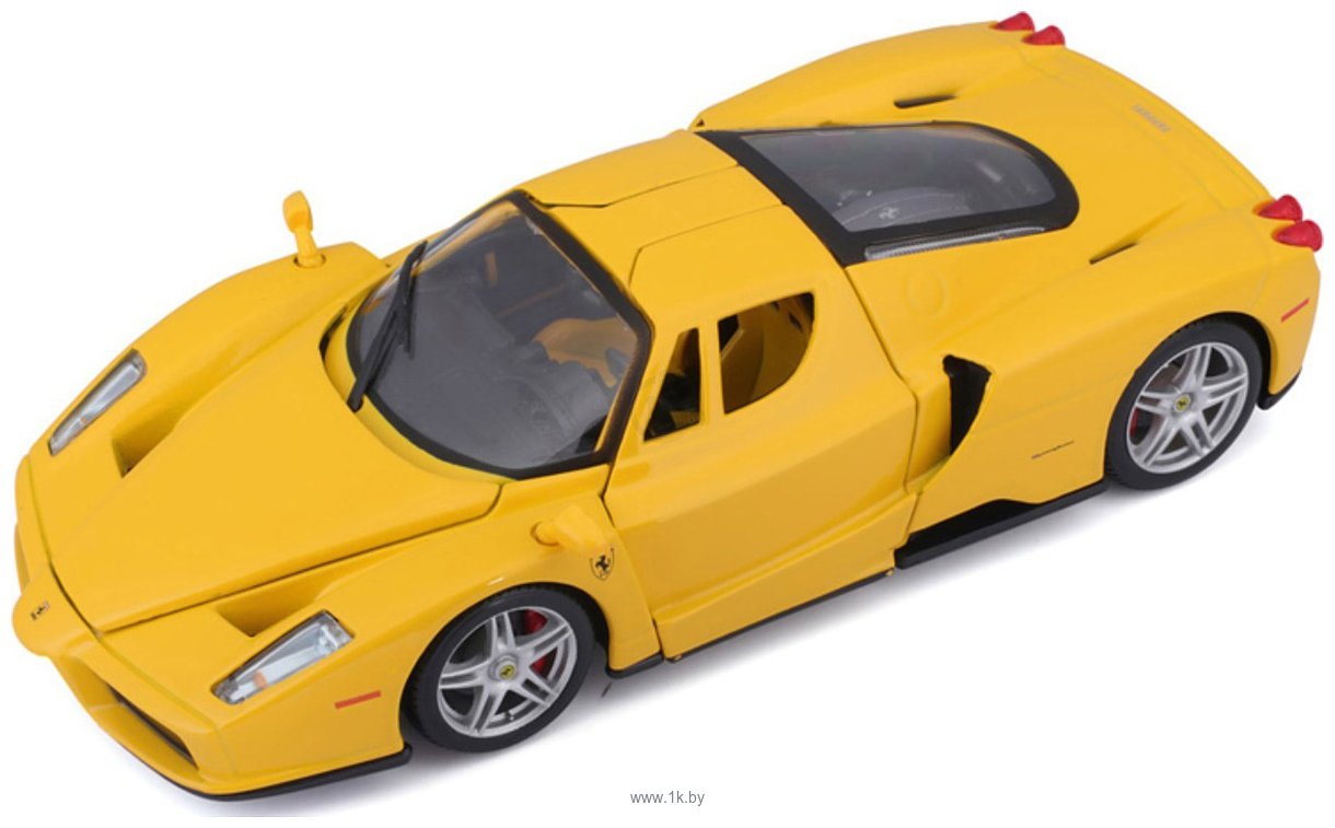Фотографии Bburago Ferrari Enzo 18-26006 (желтый)