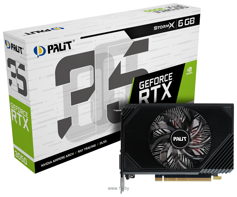 Фотографии Palit GeForce RTX 3050 StormX 6GB (NE63050018JE-1070F)