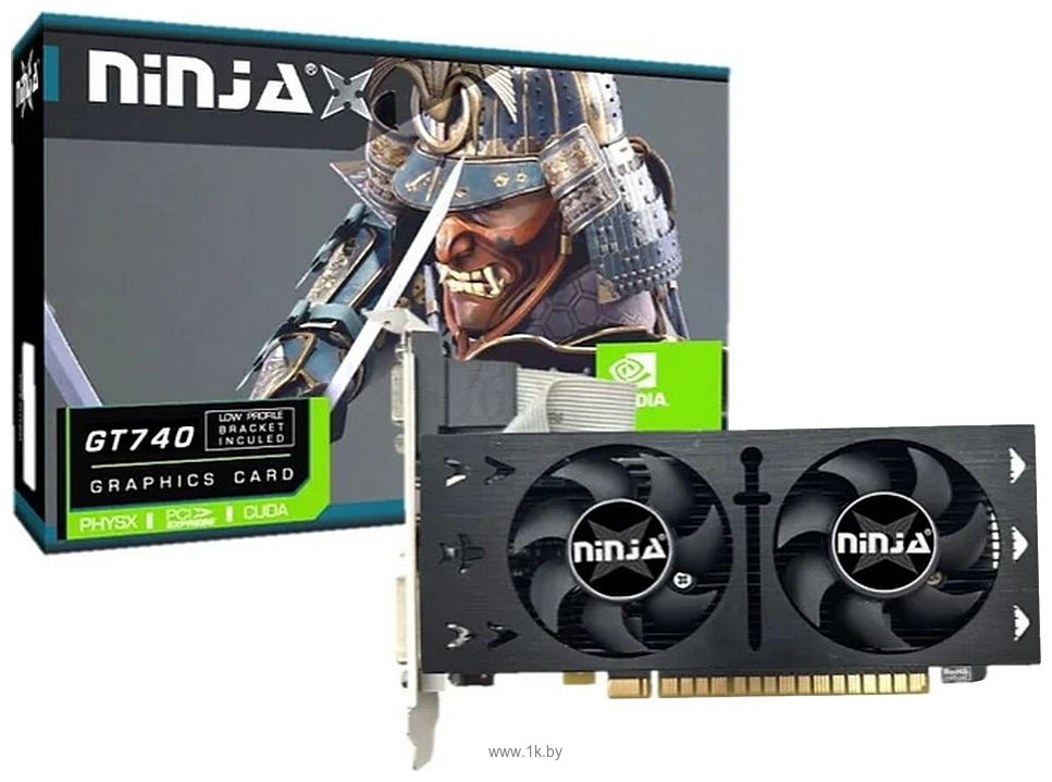 Фотографии Sinotex Ninja GeForce GT 740 4GB GDDR5 (NF74LP045F)