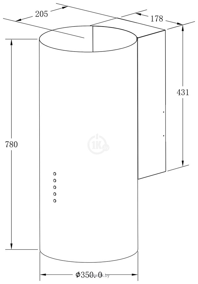 Фотографии Meferi TUBE35BK ULTRA