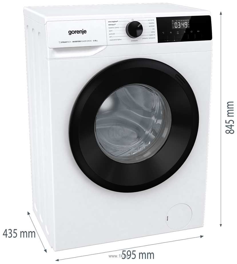 Фотографии Gorenje W1NHPI60SCS/PL