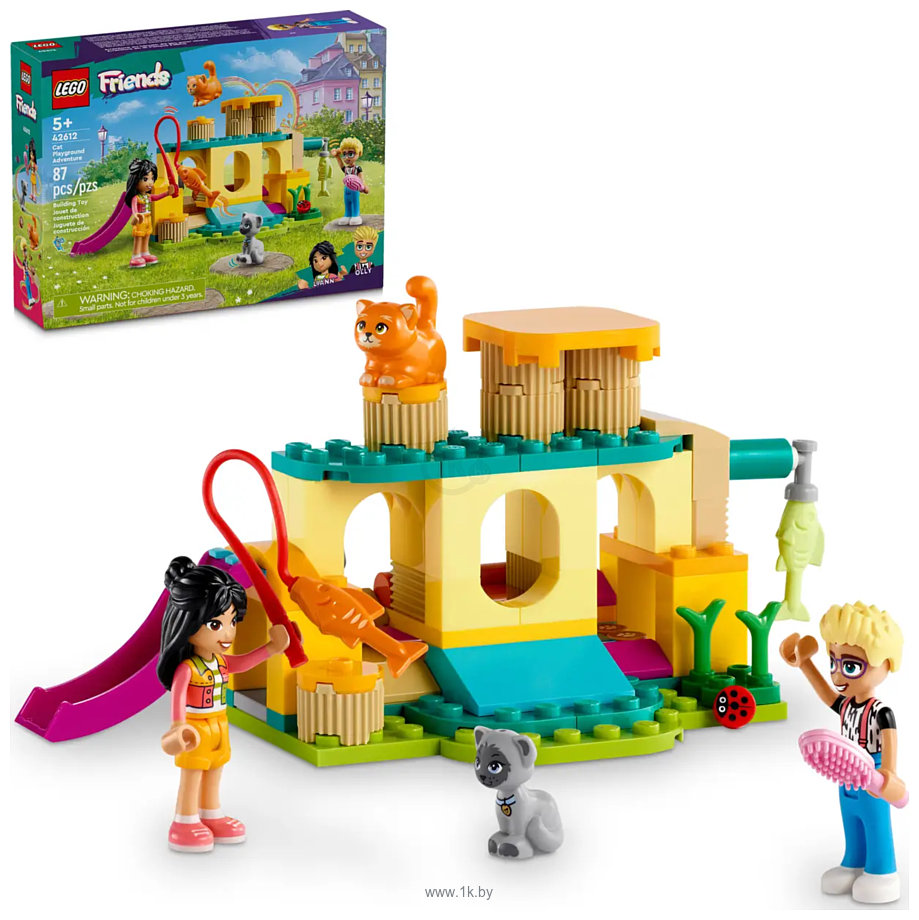 Фотографии LEGO Friends 42612 Приключение на игровой площадке для кошек