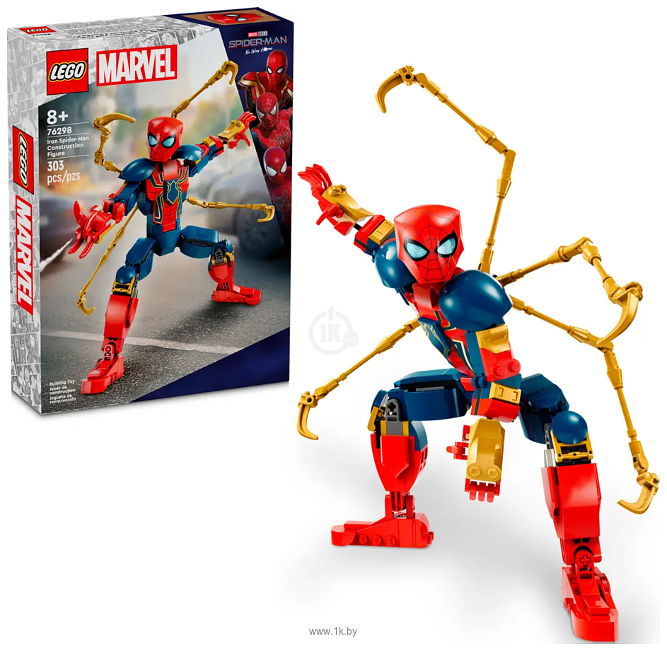 Фотографии LEGO Marvel Super Heroes 76298 Фигурка Железного Человека-паука