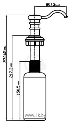 Фотографии Omoikiri OM-01 BL (черный) (4995011)