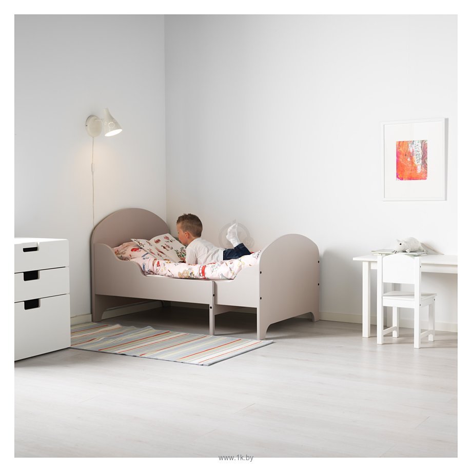 Фотографии Ikea Труген 138x90 (светло-серый) (690.698.98)