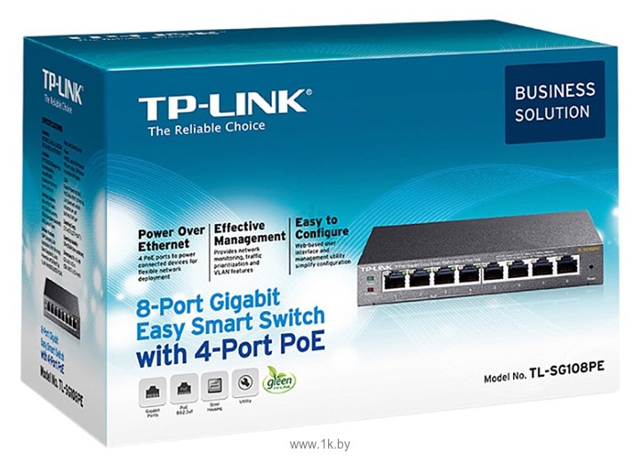 Фотографии TP-LINK Easy Smart TL-SG108PE