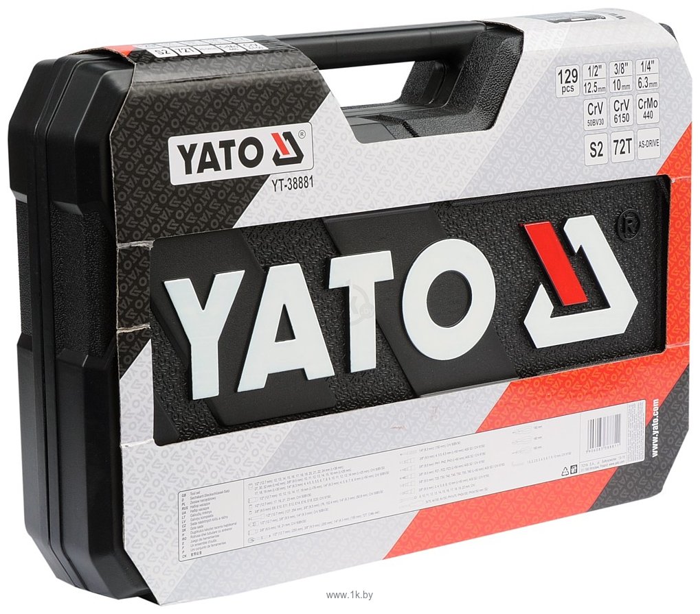 Фотографии Yato YT-38881 129 предметов
