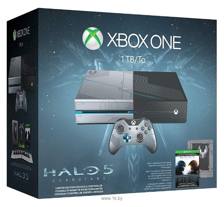 Фотографии Microsoft Xbox One 1 ТБ Halo 5 Limited Edition