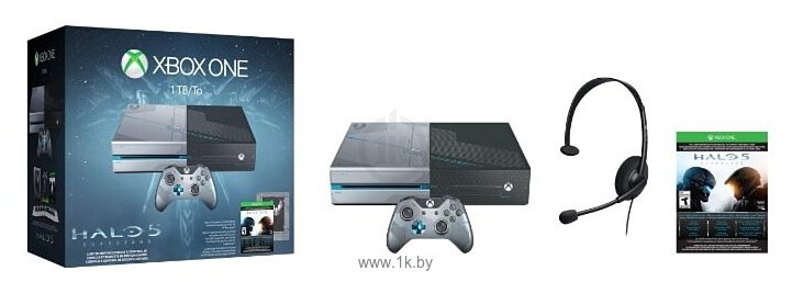Фотографии Microsoft Xbox One 1 ТБ Halo 5 Limited Edition
