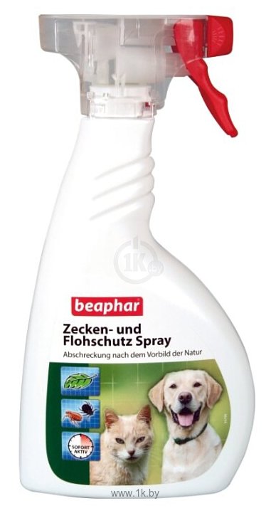 Фотографии Beaphar спрей от блох и клещей Spot On Spray для кошек и собак