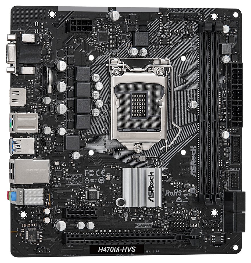 Фотографии ASRock H470M-HVS