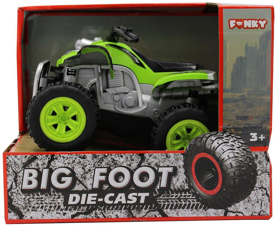 Фотографии Funky Toys Die-Cast (зеленый) FT61064