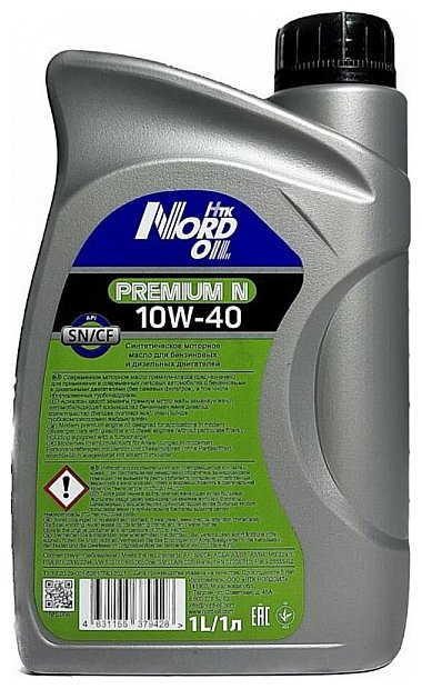Фотографии Nord Oil Premium N 10W-40 SN/CF 1л