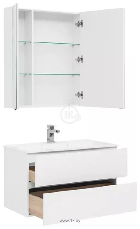 Фотографии Aquanet Комплект мебели для ванной комнаты Алвита 90 237349