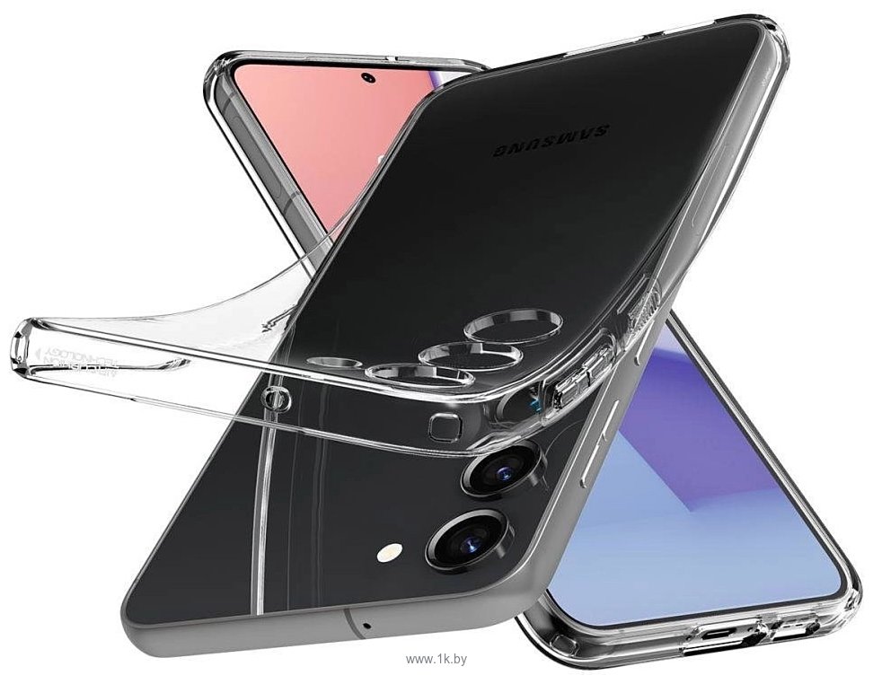 Фотографии Spigen Liquid Crystal для Galaxy S23 ACS05708 (прозрачный)