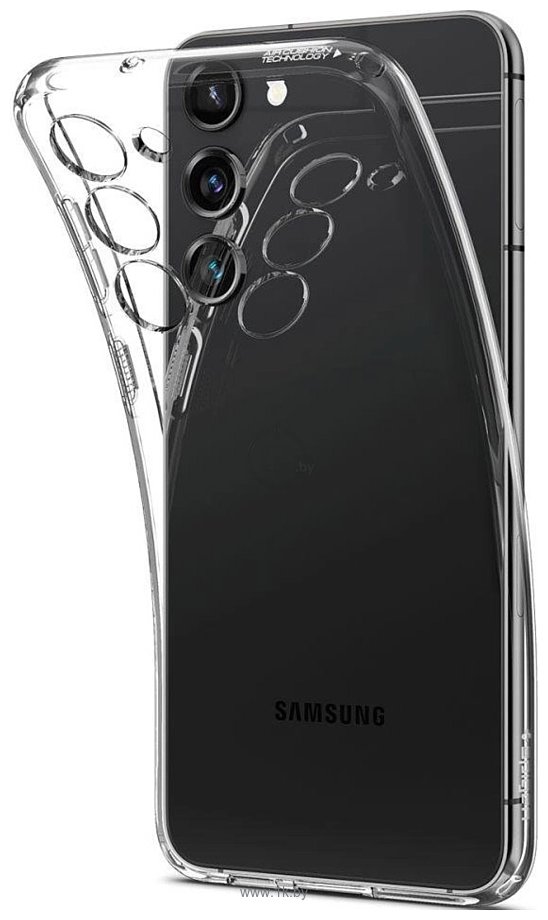 Фотографии Spigen Liquid Crystal для Galaxy S23 ACS05708 (прозрачный)