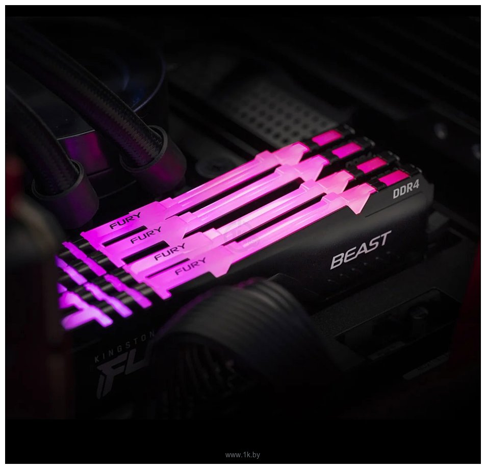 Фотографии Kingston FURY Beast RGB KF432C16BBAK2/16