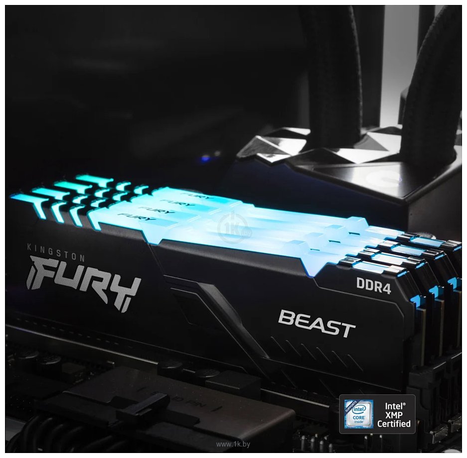 Фотографии Kingston FURY Beast RGB KF432C16BBAK2/16