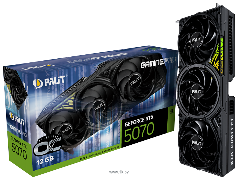 Фотографии Palit GeForce RTX 5070 GamingPro OC (NE75070T19K9-GB2050A)
