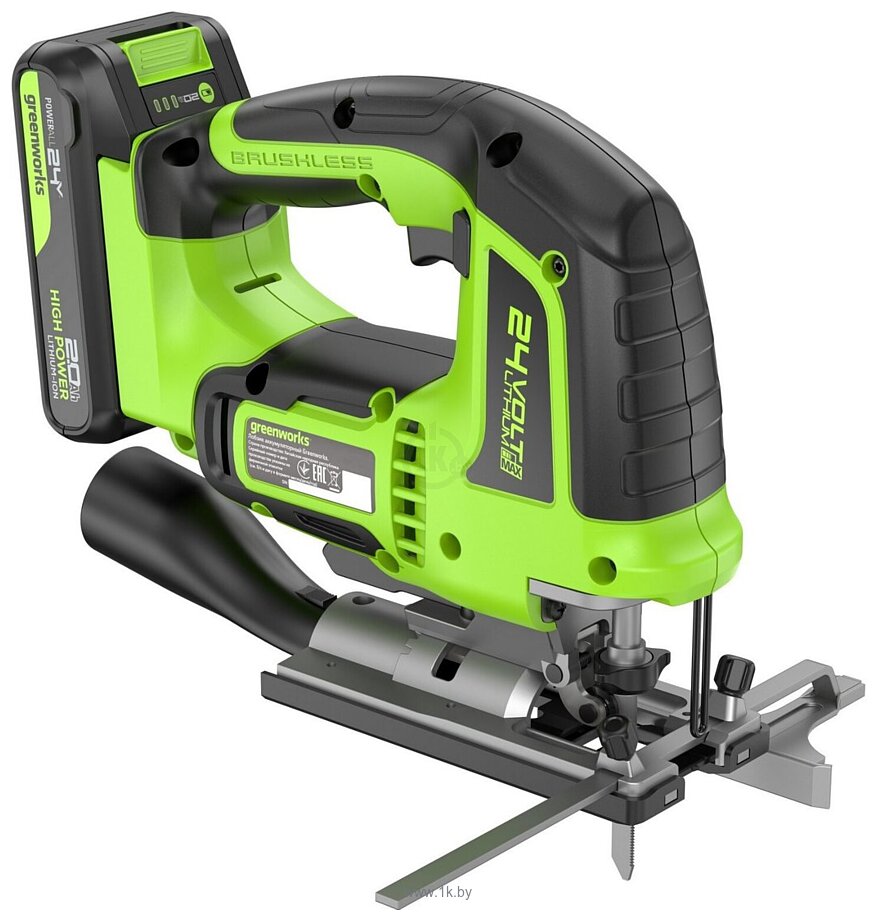Фотографии Greenworks GD24JS 3601407CUA (с 1-им АКБ) Фотографии Greenworks GD24JS 3601407CUA (с 1-им АКБ)