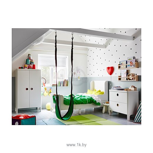 Фотографии Ikea Бусунге 138x90 (белый) (703.057.00)