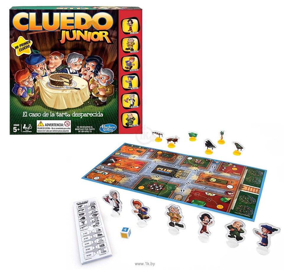 Фотографии Hasbro Мое первое Клуэдо (Cluedo Junior) (B0335)