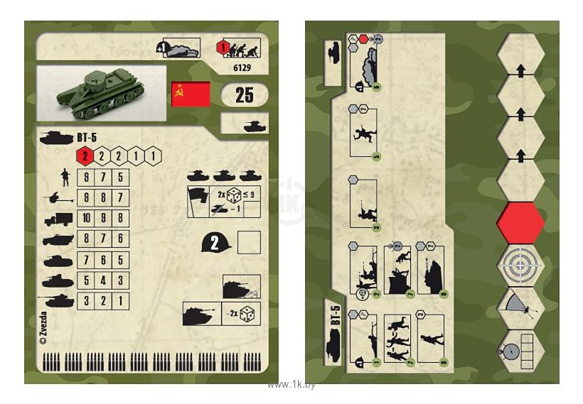 Фотографии Звезда Советский легкий танк "БТ-5" 1:100