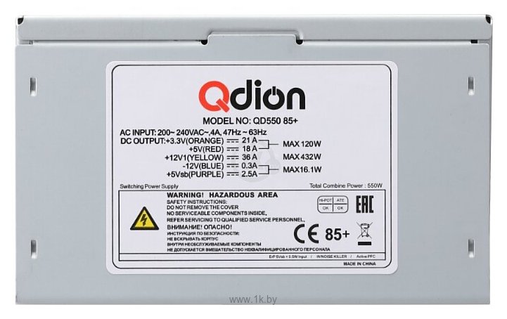 Фотографии Qdion QD550 85+ 550W