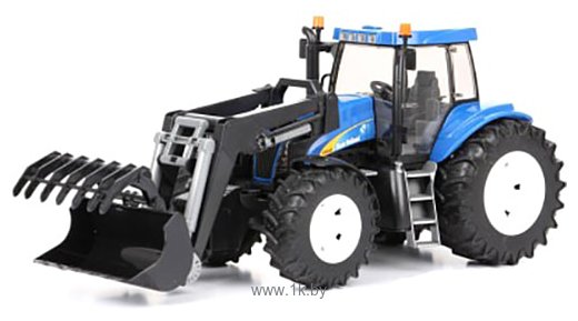 Фотографии Bruder New Holland T8040 with loader 03021