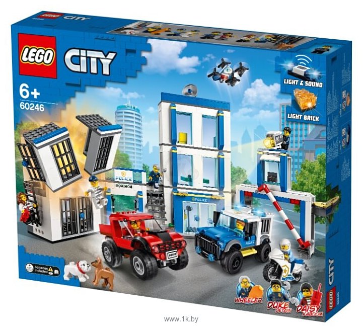 Фотографии LEGO City 60246 Полицейский участок