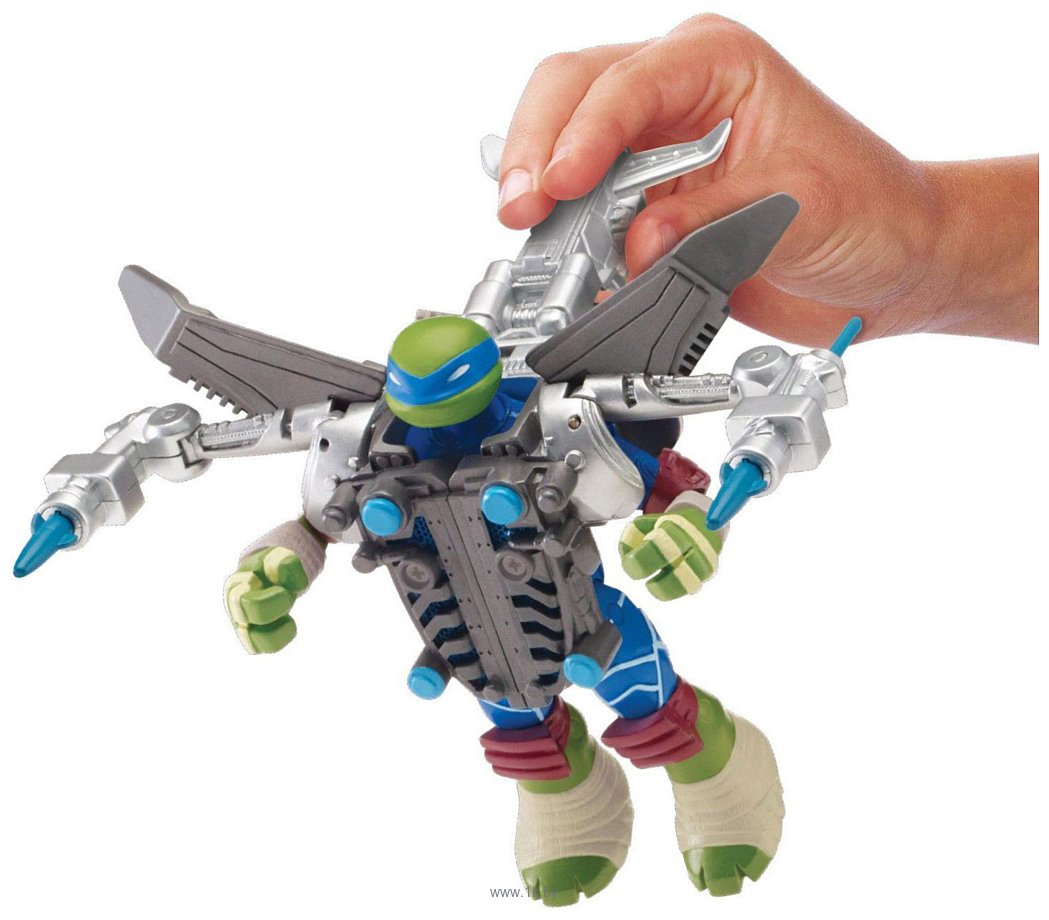 Фотографии Playmates Toys Леонардо супер-боевые панцири 12 см 91841