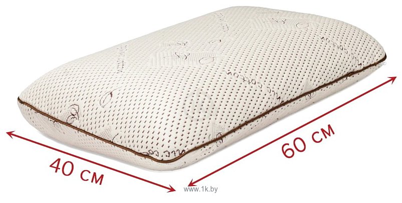 Фотографии Ambesonne Memory Foam с чехлом из органического хлопка 60x40