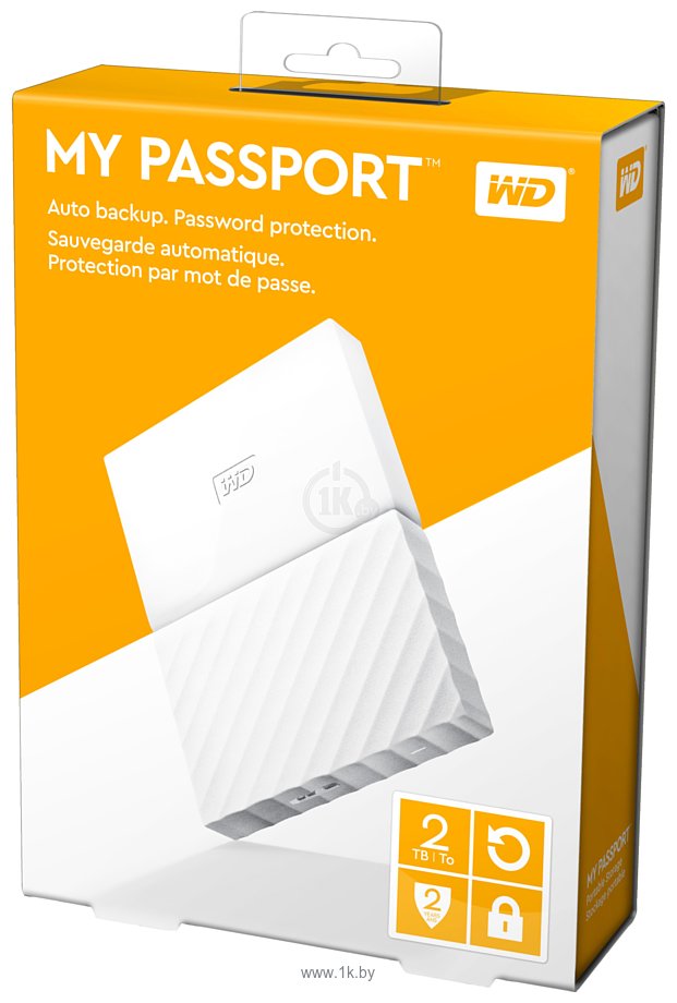 Фотографии Western Digital My Passport 2TB (WDBYFT0020BWT)