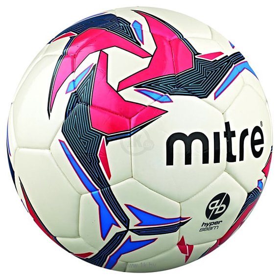 Фотографии Mitre Pro Futsal HyperSeam BB1351WG7 (4 размер, голубой/розовый/черн