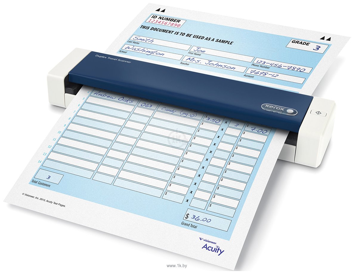 Фотографии Xerox Duplex Travel Scanner