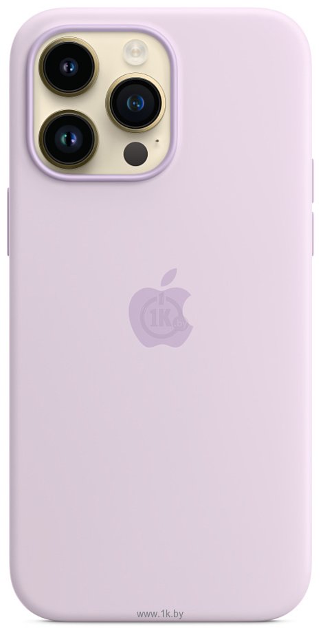 Фотографии Apple MagSafe Silicone Case для iPhone 14 Pro Max (сиреневый)