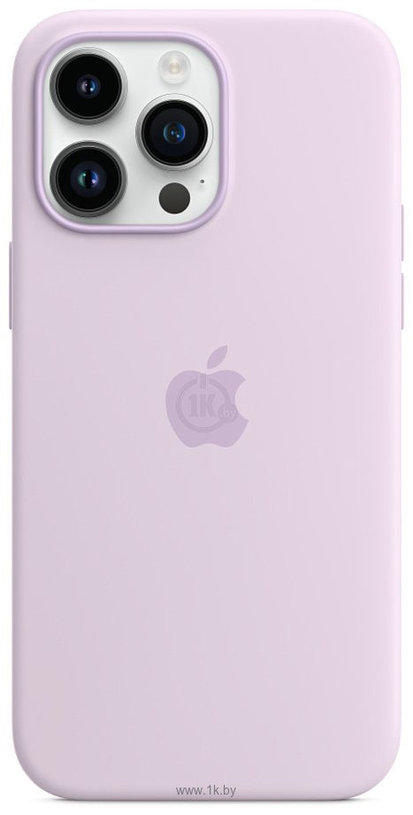 Фотографии Apple MagSafe Silicone Case для iPhone 14 Pro Max (сиреневый)