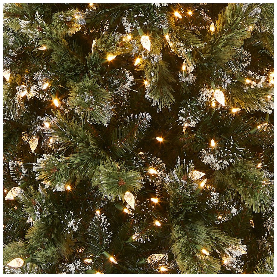 Фотографии National Tree Company Glittery Bristle Pine 2.25 м (GB3-319-75)