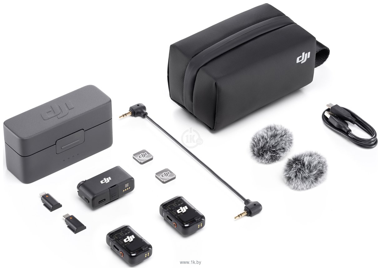 Фотографии DJI Mic 2 (2 TX + 1 RX + Charging Case)