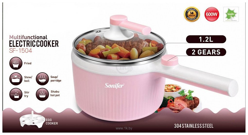 Фотографии Sonifer SF-1504 (розовый)