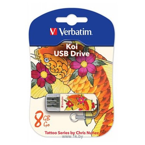 Фотографии Verbatim Store 'n' Go Mini Tattoo Edition 8GB