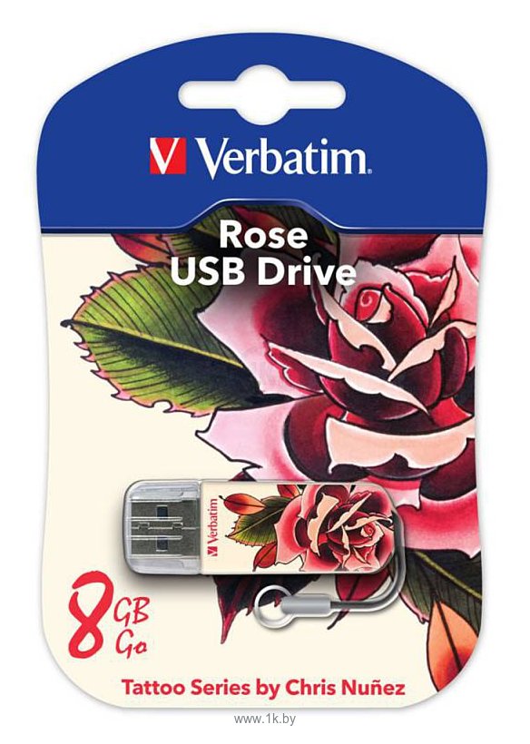 Фотографии Verbatim Store 'n' Go Mini Tattoo Edition 8GB