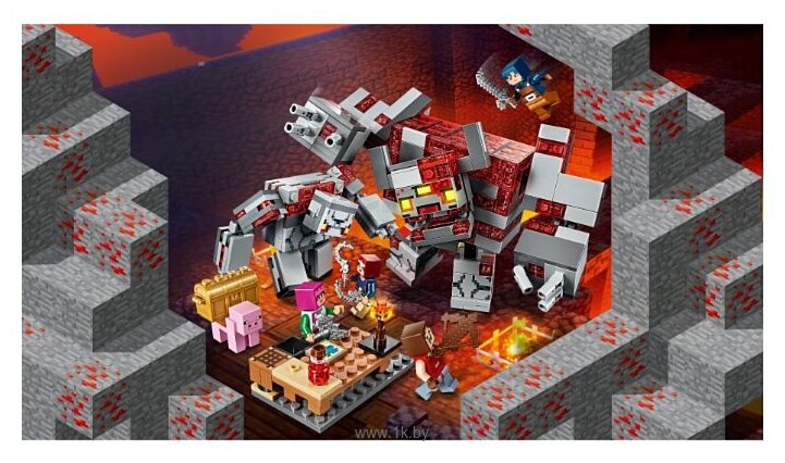 Фотографии LEGO Minecraft 21163 Битва за красную пыль